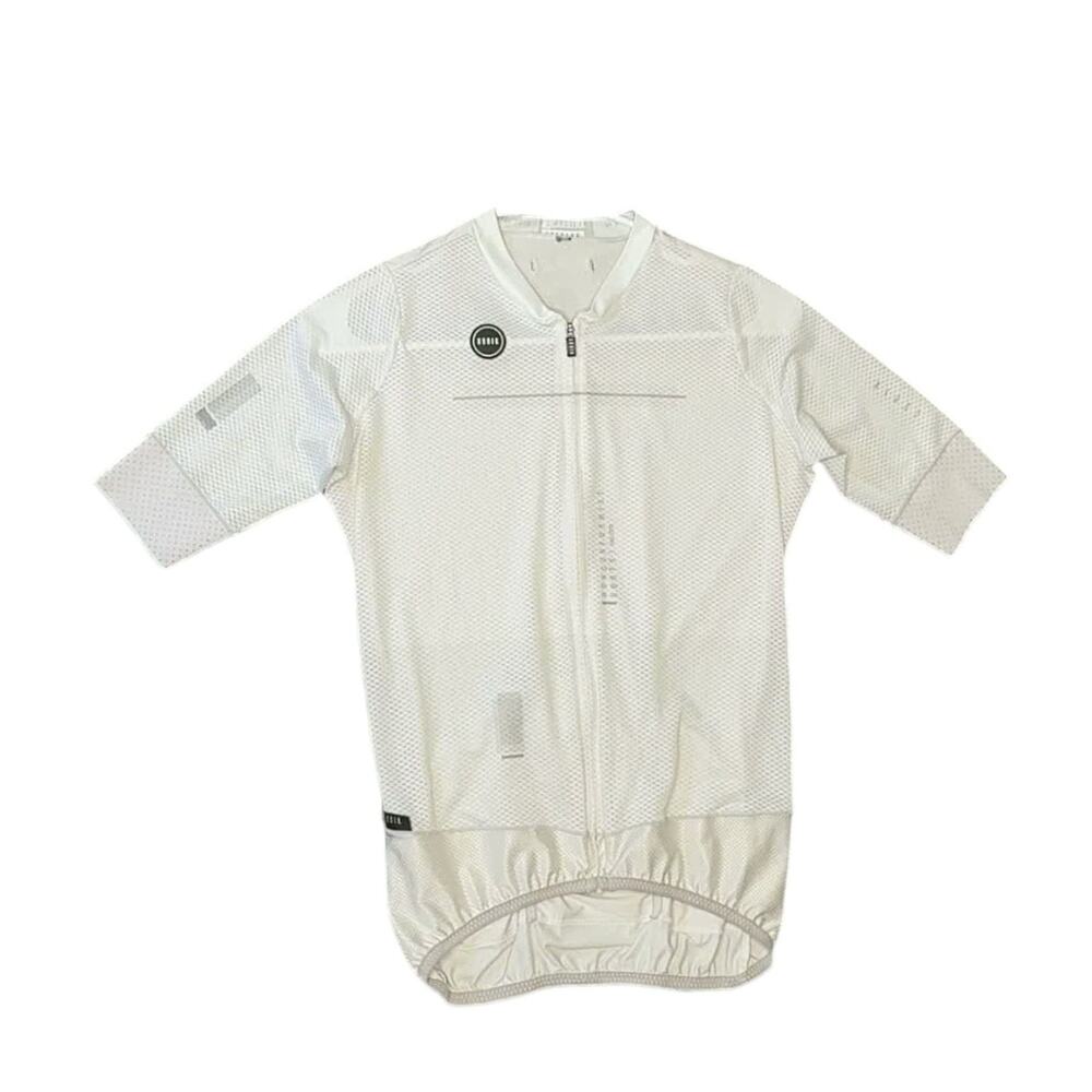 Gobik Carrera Ultra White Short Sleeve Cycling Jersey Aero Fit Medium